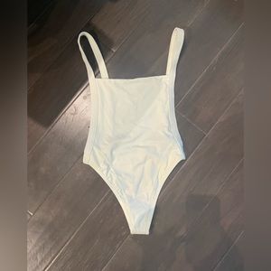 Never worn white one-piece